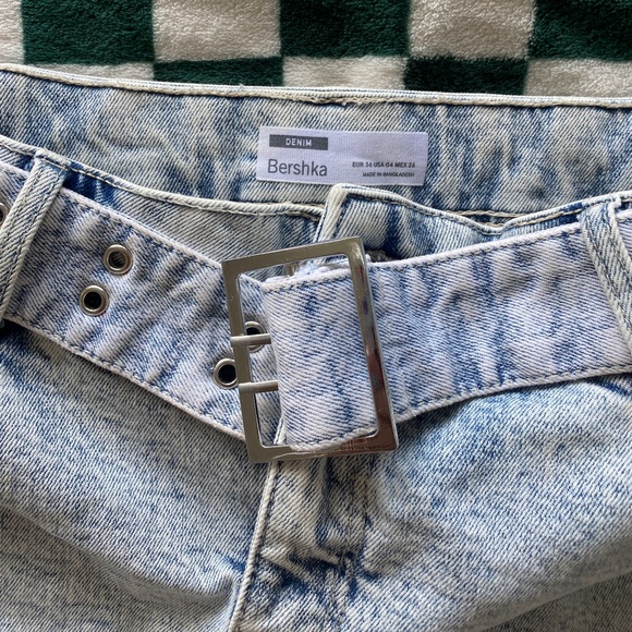 Bershka low rise denim skirt - Picture 3 of 8